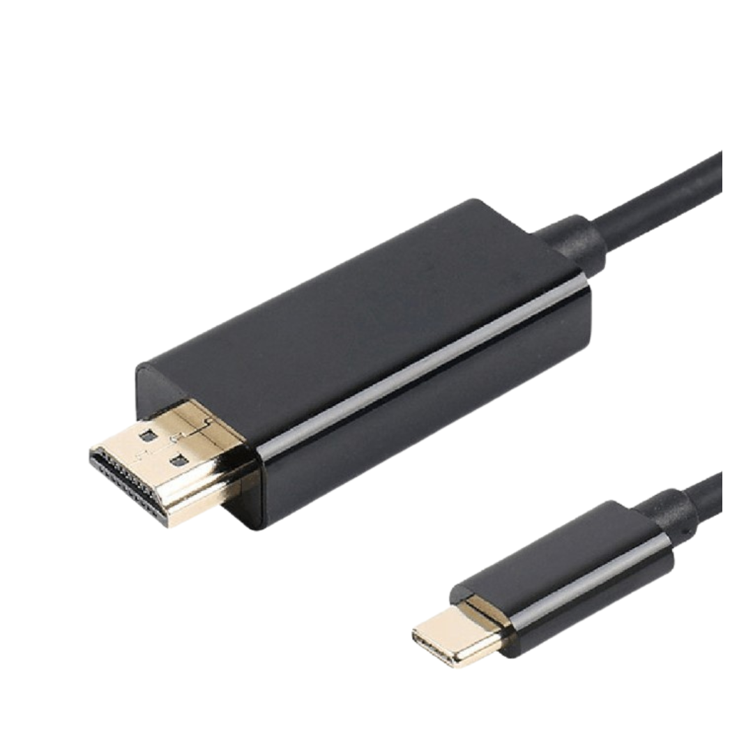 TYPEC公轉HDMI公影音傳輸線1.8米,購買前請先確認設備的輸出輸入端,設備是否有支援 - 伯樂嚴選