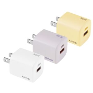 GaN 氮化鎵 PD 35W 雙孔方塊快充充電器